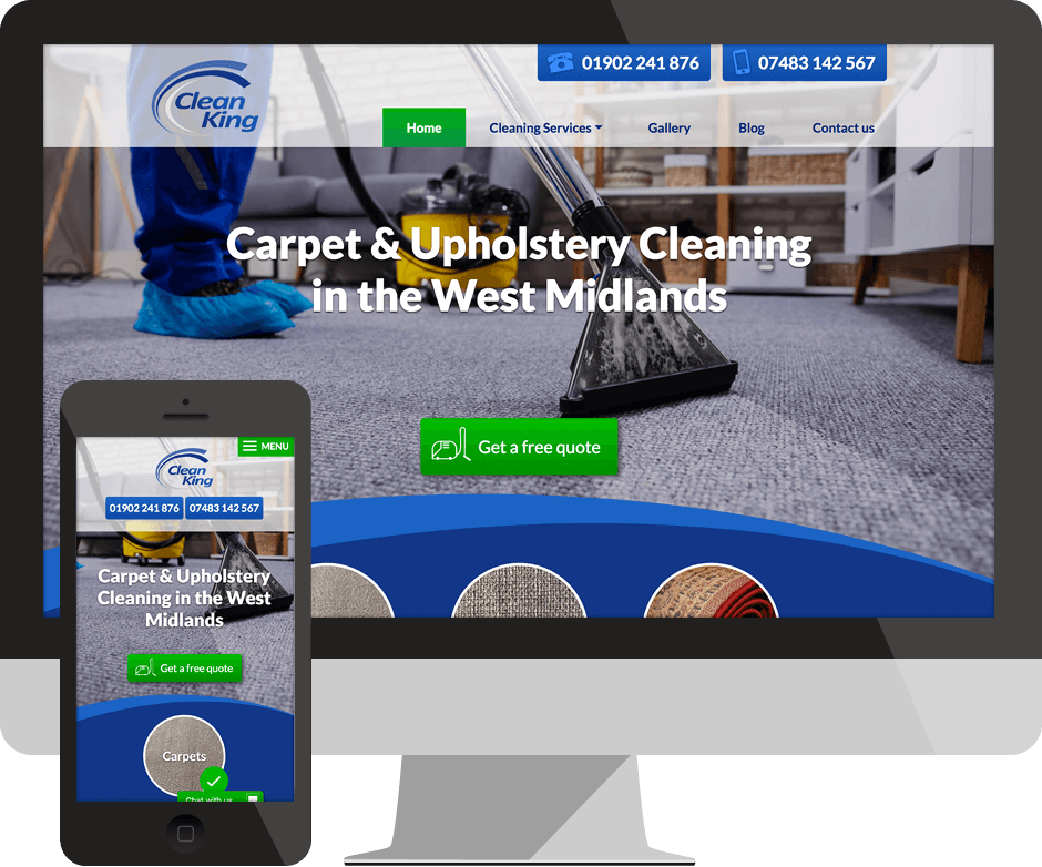 Clean King Carpet & Upholstery Cleaning GetSited