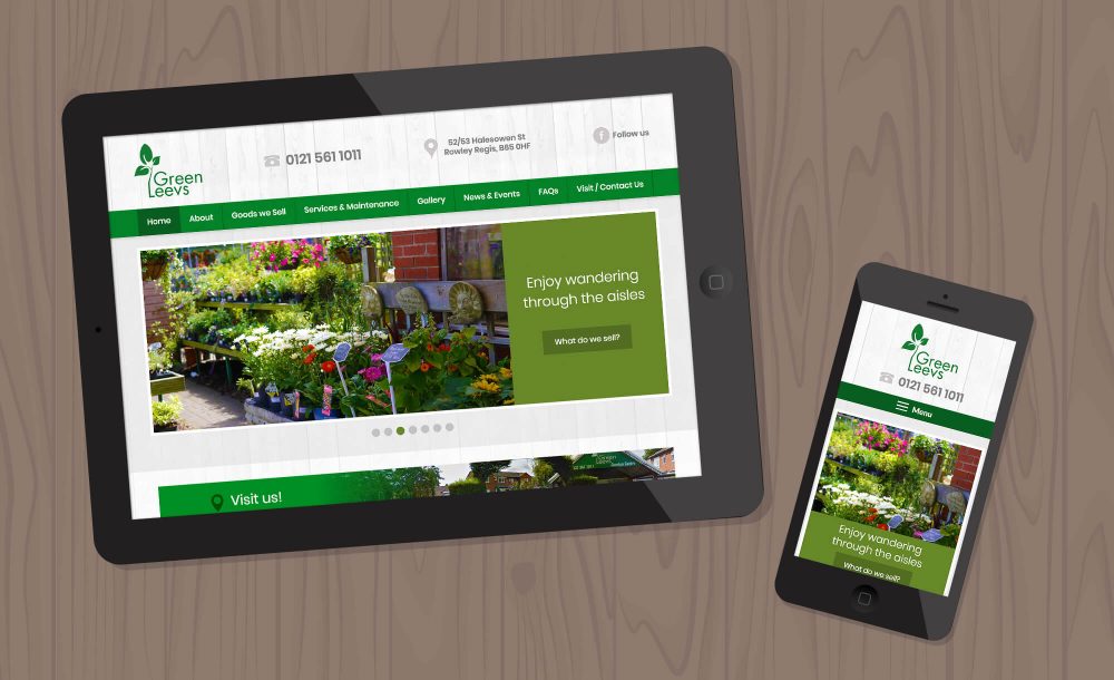 Garden Centre website Rowley Regis