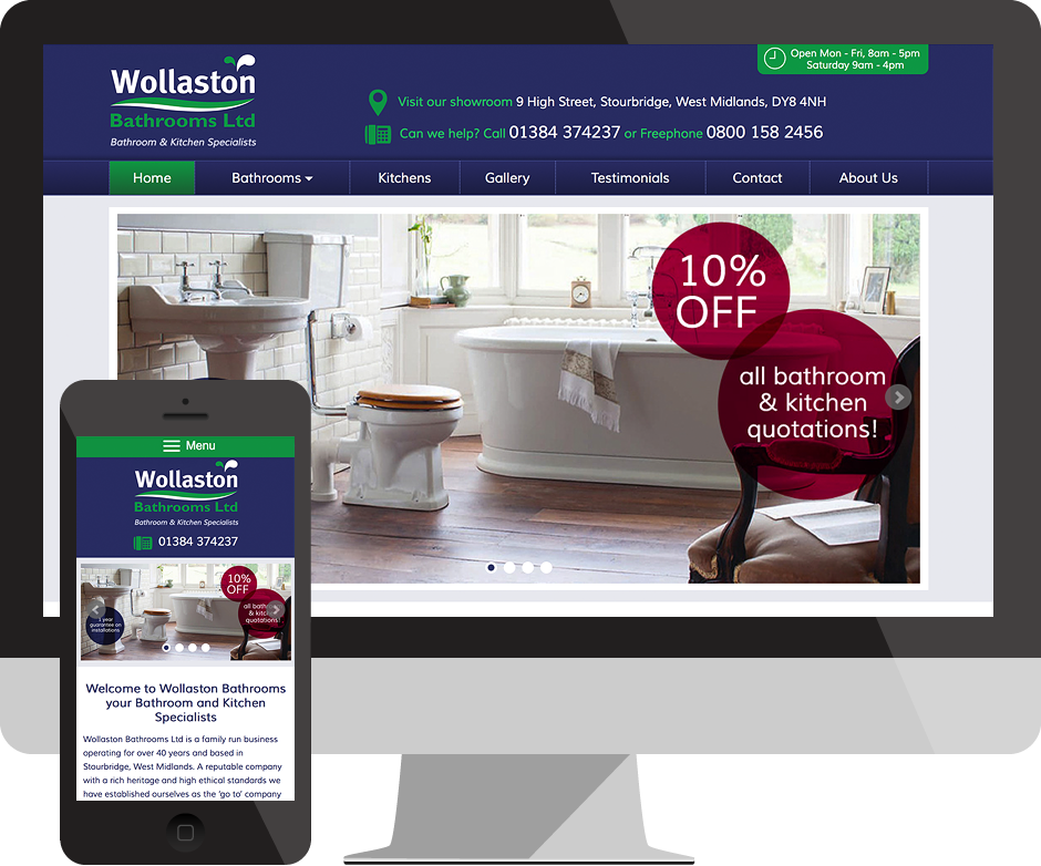  Design for Wollaston Bathrooms, Stourbridge