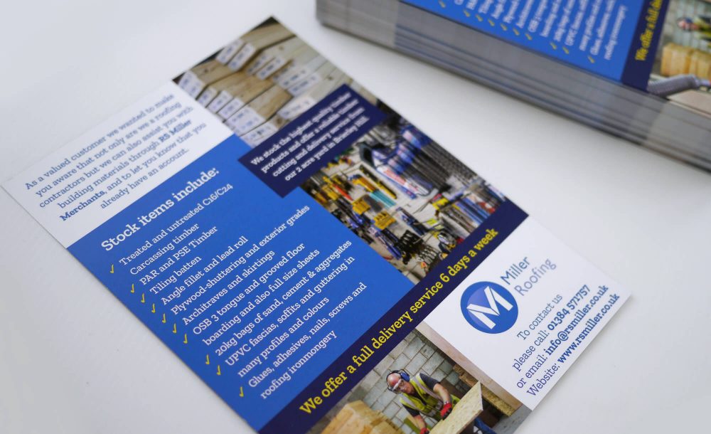 A5 flyer design print Stourbridge