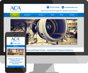 website design for Acamba