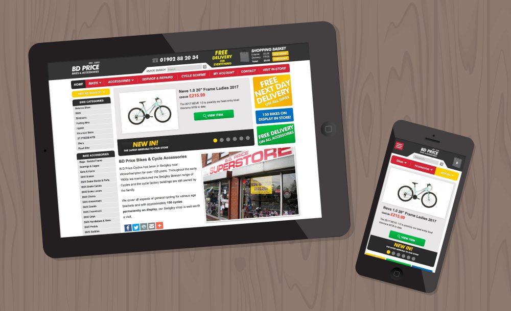 Bike website Sedgley