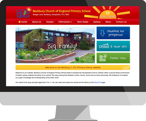 beckbury-school-webdesign-shropshire