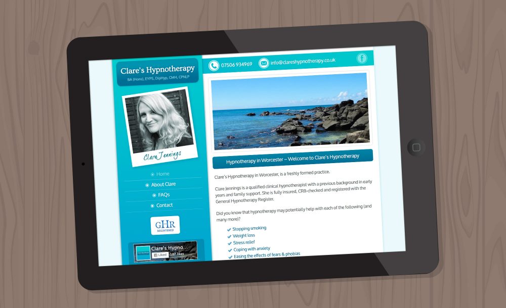 clare-webdesign worcester