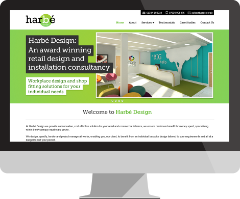 harbe-design-website