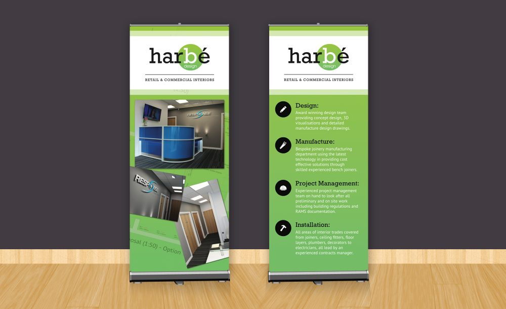 Harbe exhibition stand design West Midlands