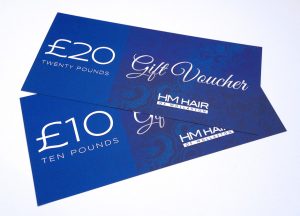 HM Hair Wollaston gift voucher design