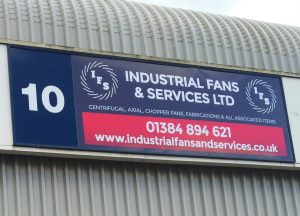 IFS building sign design Lye