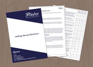 JPT brochure design Harborne