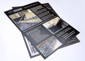 Mezzanine Innovations A4 flyer design