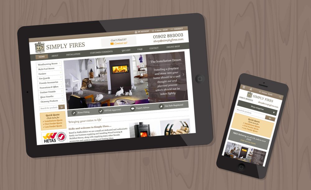 simply fires webdesign