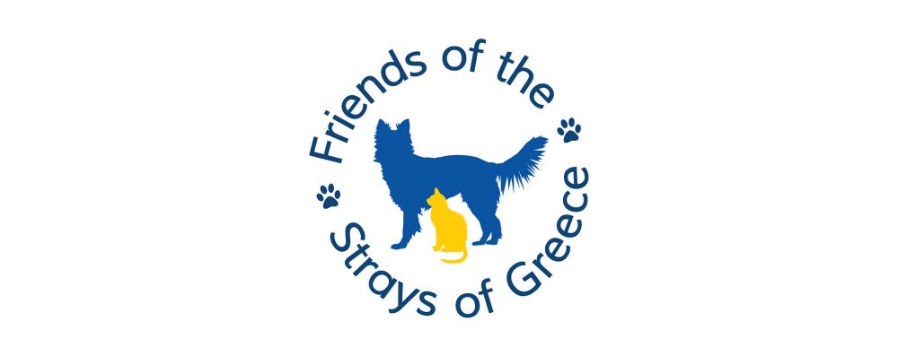 Friends of the Strays of Greece logo design